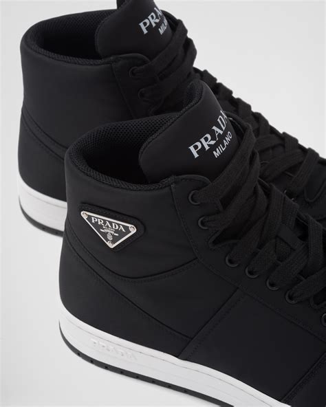 fake prada high top sneakers|prada gabardine high top sneakers.